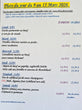 Plats du jour, Lundi 9 Mars 2026