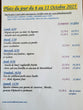 Plats jour, Mercredi 8 octobre 2025