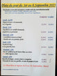 Plats jour, samedi 6 septembre 2025